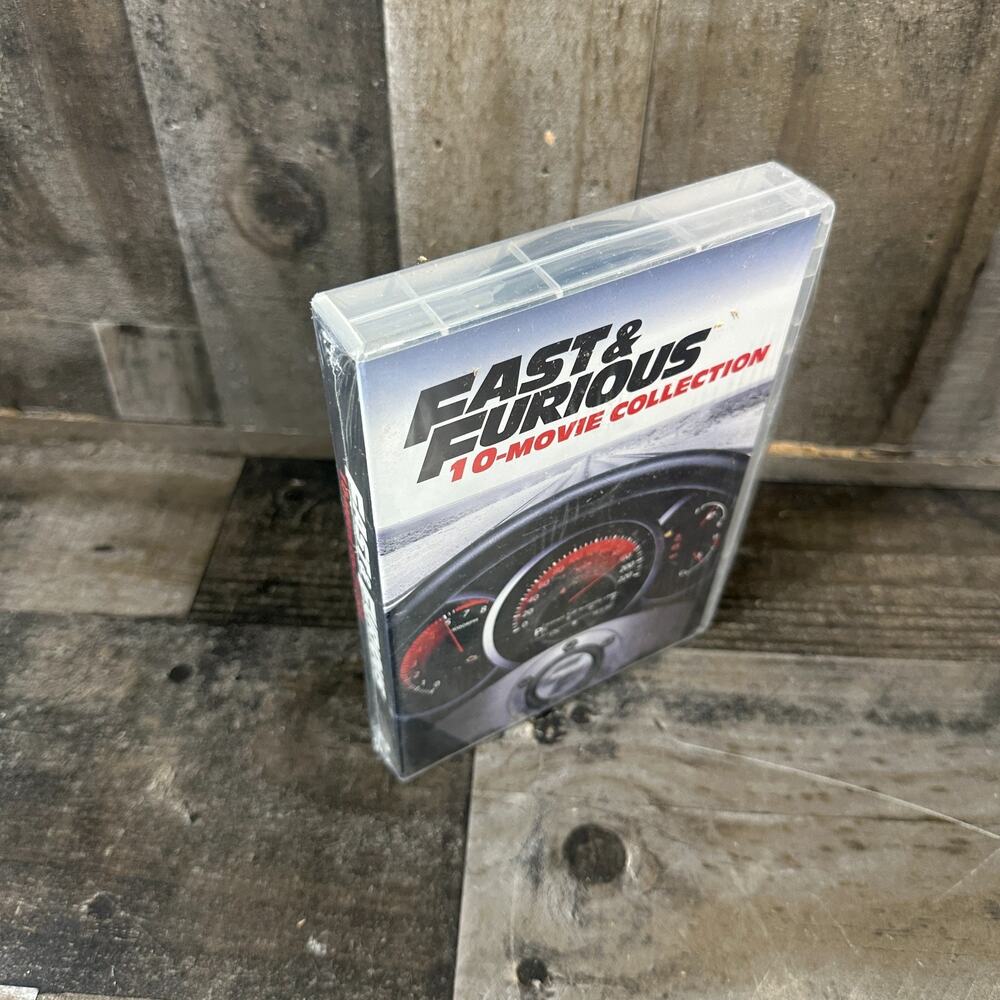 Fast & Furious 10-movie Collection DVD Sealed